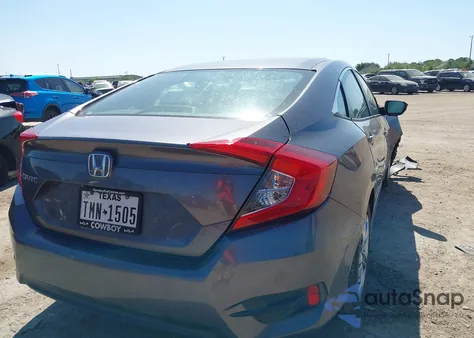2016 Honda Civic Lx from USA, damaged, VIN 19XFC2F52GE019053